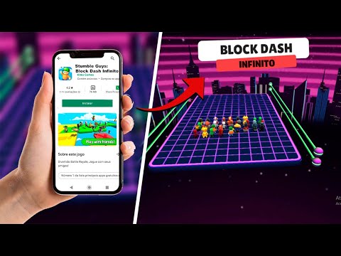 como jogar block dash infinito sozinho