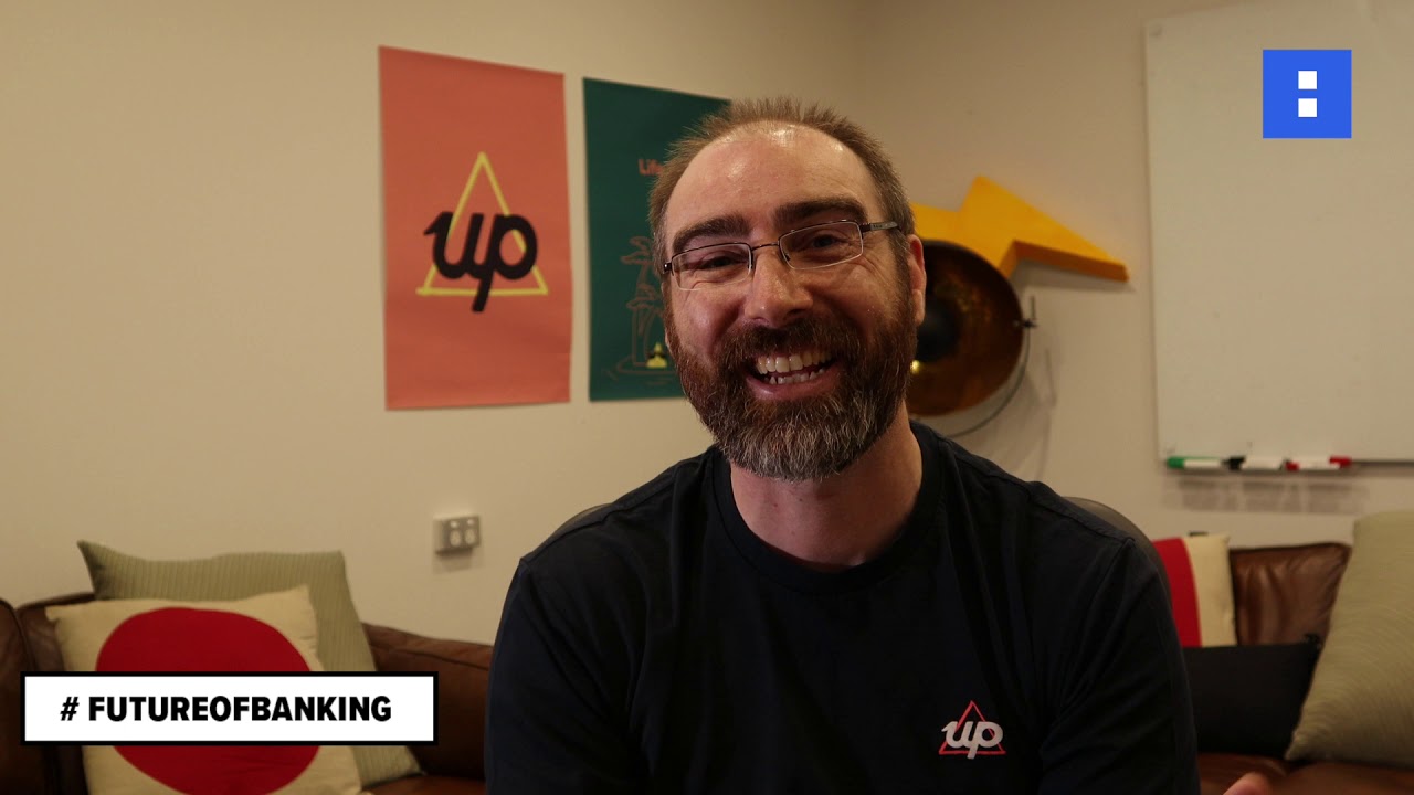 Dominic R. Pye Dominic Pym about Up Bank's roots and customer base - YouTube