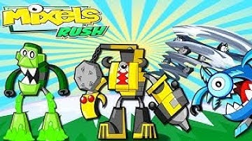 Mixels Rush: Series 6 Weldos Max Land ALL levels - Cartoon Network Games