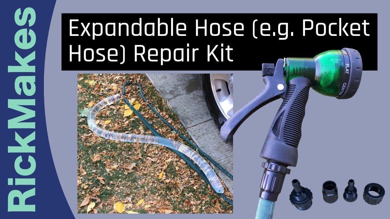 Expandable Hose (e.g. Pocket Hose) Repair Kit - YouTube