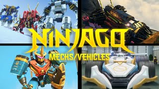 All Ninjago Mechs/Vehicles (2011-2023)