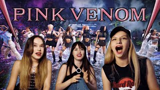 COVER DANCE TEAM's REACTION TO BLACKPINK PINK VENOM (ENG. SUBS) | BITE BACK