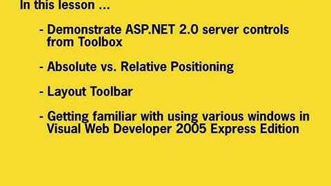 02 - Creating a Web Forms User Interface (VB)