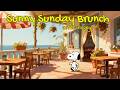 🥐 Sunny Sunday Brunch with Snoopy ☀️ Upbeat Bossa Nova Jazz for a Positive Start