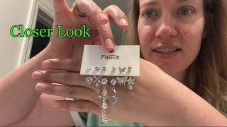 7pc Silver & Gold Belly Button Rings Review