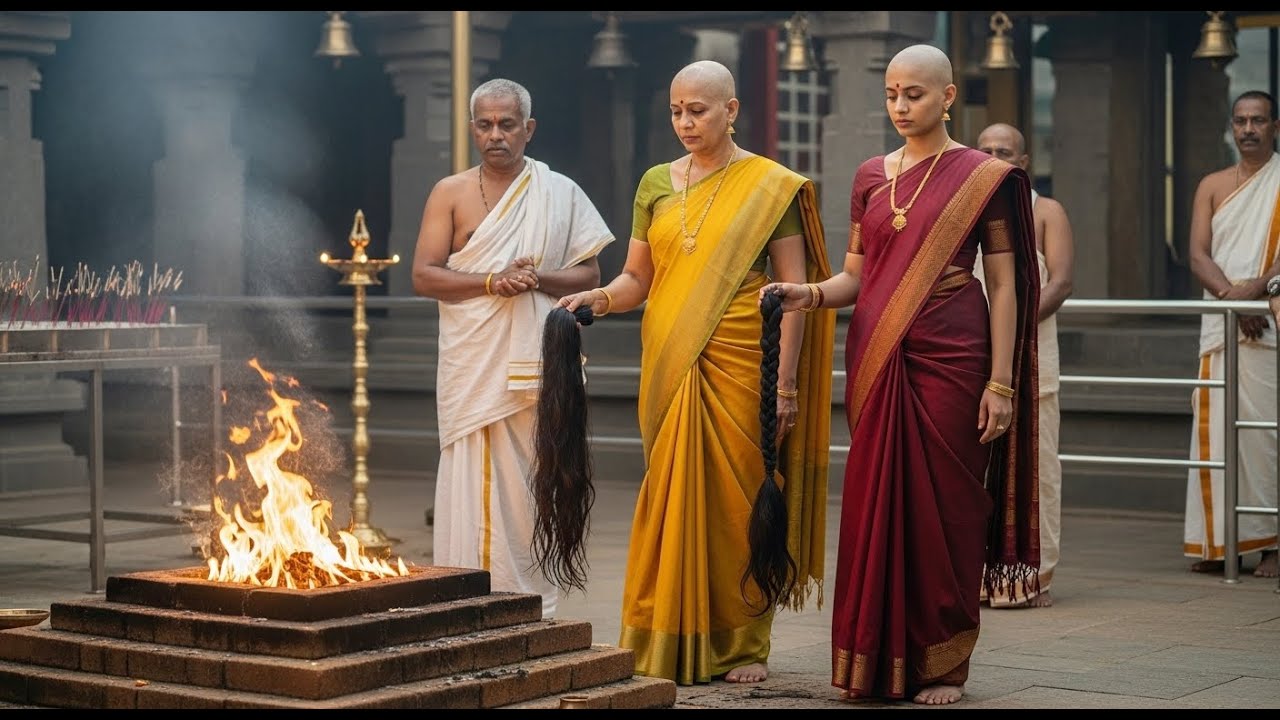 Indian Woman Head Shaved | Indian Women's Long Hair to Bald | Hair Lover BD