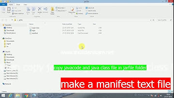 How to create java program to jar file in hindi