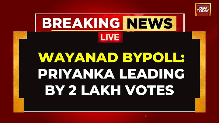 Wayanad By Election Result LIVE Updates: Debutant Priyanka Gandhi Widens Gap By Over 2 Lakh Votes
