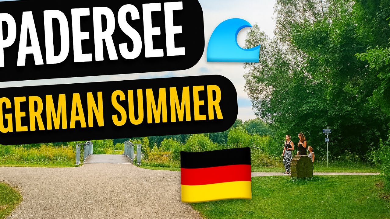 Chilling at Padersee Paderborn 😍 | German Summer Vibes with Friends☀️ | Indian student in Germany✨