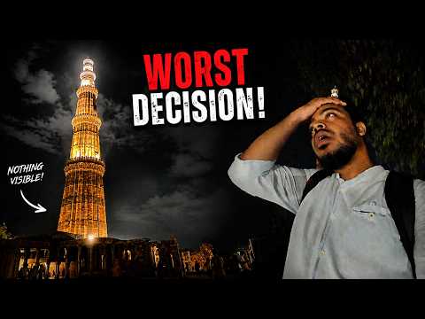 NEVER go to QUTUB MINAR at Night! 🇮🇳