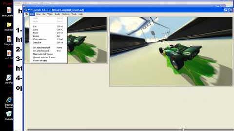 tutorial virtualdub _convert videos in HD , GiF, SIgnature etc( best quality)