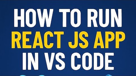 How to Run ReactJs App in Visual Studio Code ! | How to Install ReactJs in VSCode