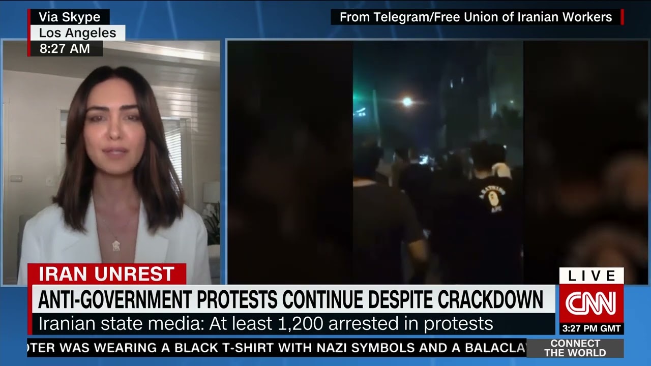 Nazanin Boniadi talks about Mahsa Amini and the 2022 Iran protests, on CNN’s ‘Connect the World.’