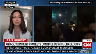 Nazanin Boniadi talks about Mahsa Amini and the 2022 Iran protests, on CNN’s ‘Connect the World.’
