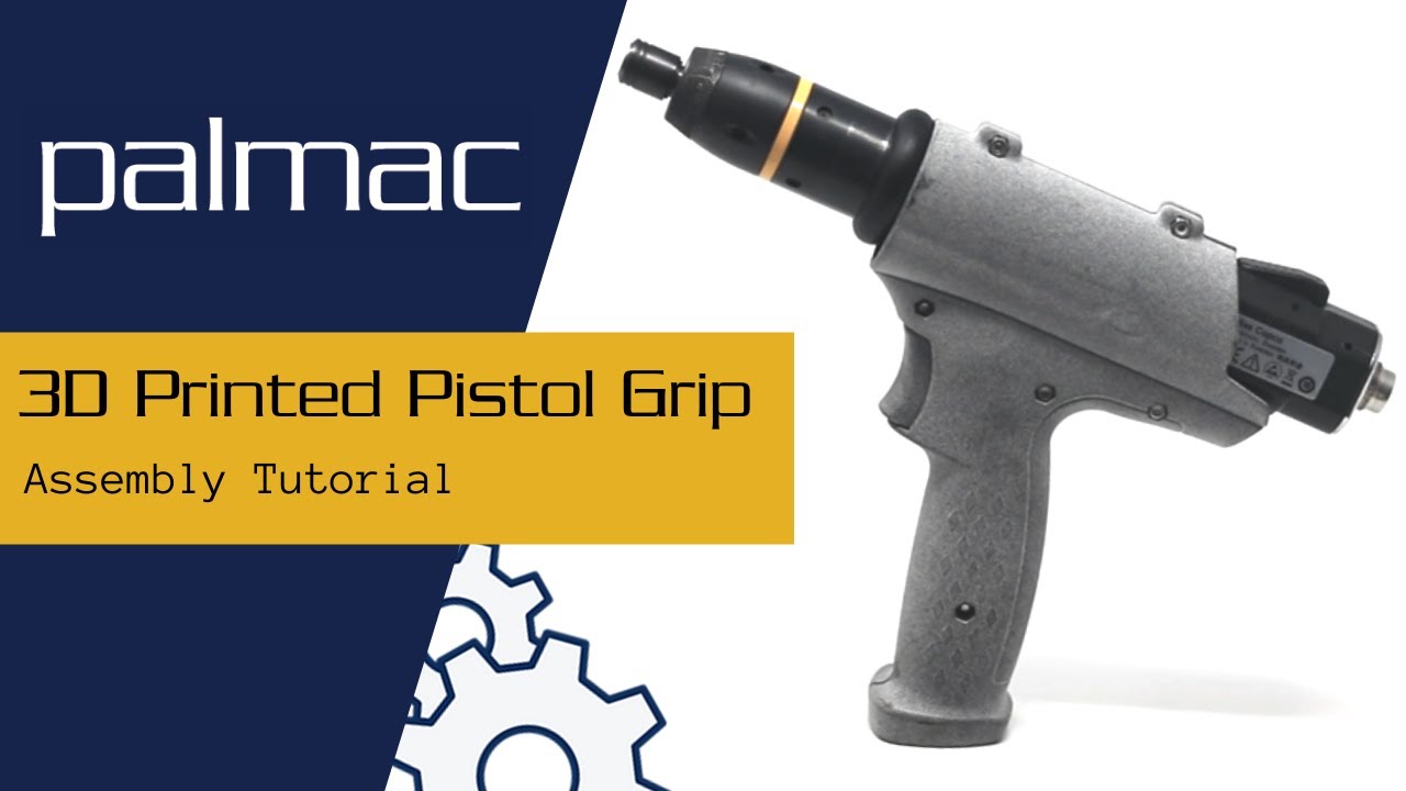 3D Printed Pistol Grip Handle - YouTube