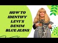 How to Identify valuable Levi's Denim Blue Jeans | Vintage Levi's Jeans