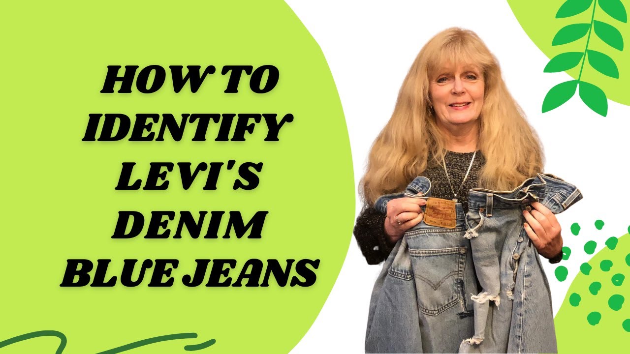 How to Identify valuable Levi's Denim Blue Jeans | Vintage Levi's