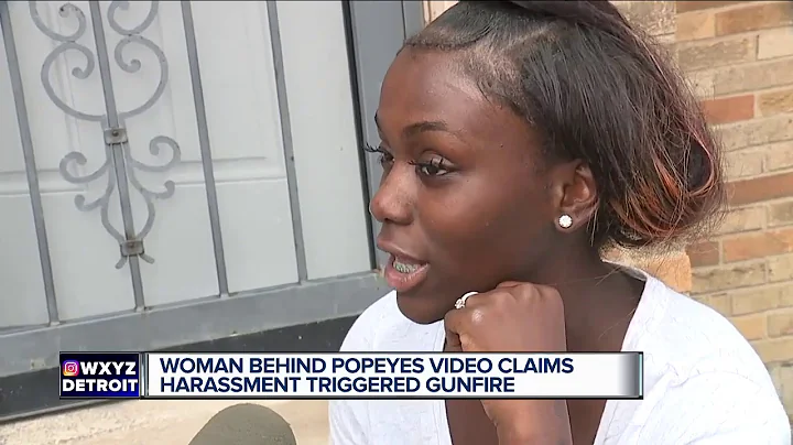 Woman behind viral Popeyes video accused of shooti...