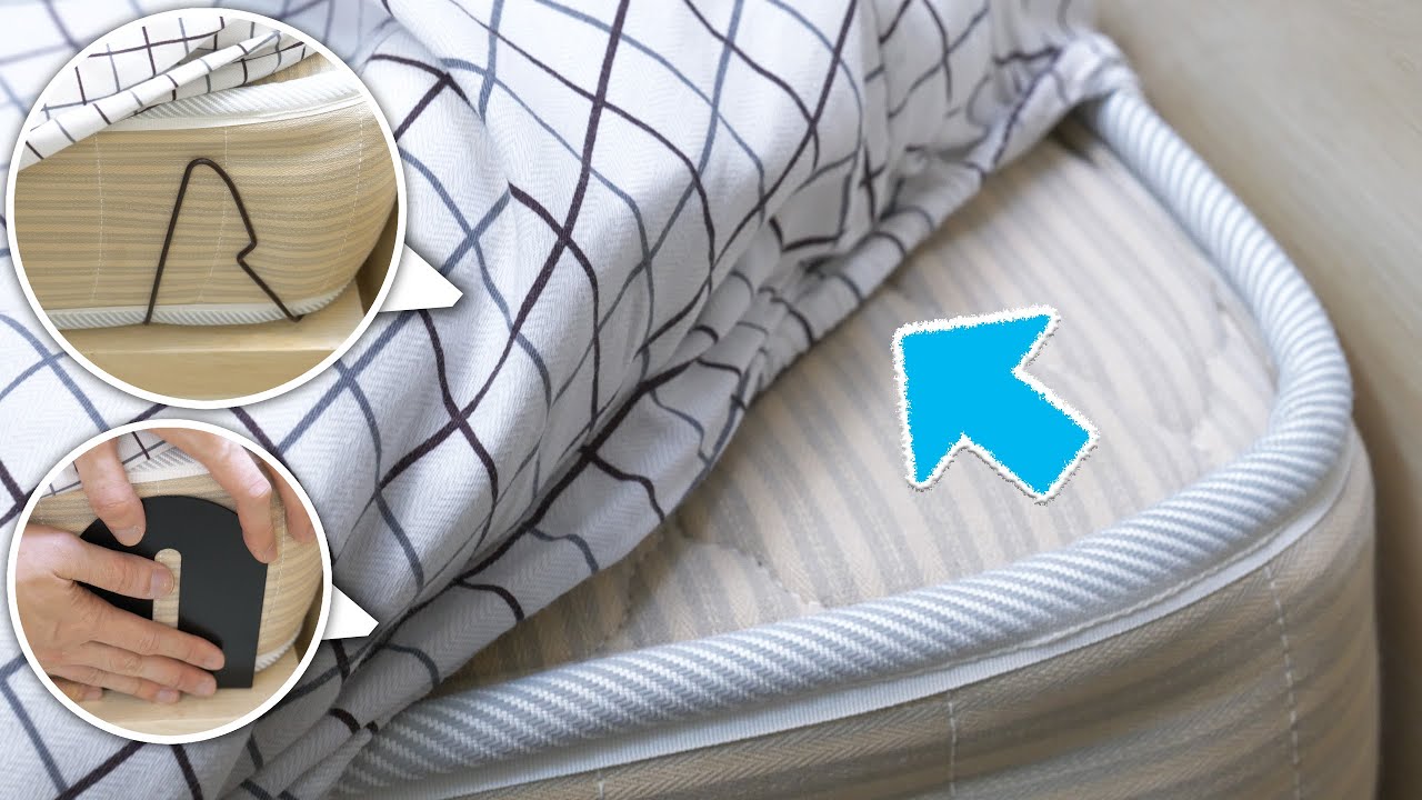 床單總是亂跑、移位滑落？5個方法，防止床單滑動跑偏！不用花一分錢！