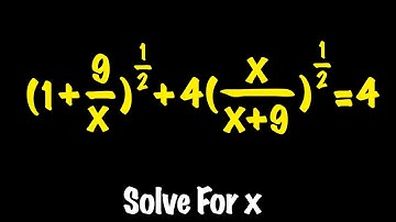Solving a Nice Exponential Equation with Substitution Method