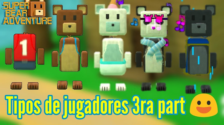 Tipos de jugadores en super bear adventure 3ra parte =p