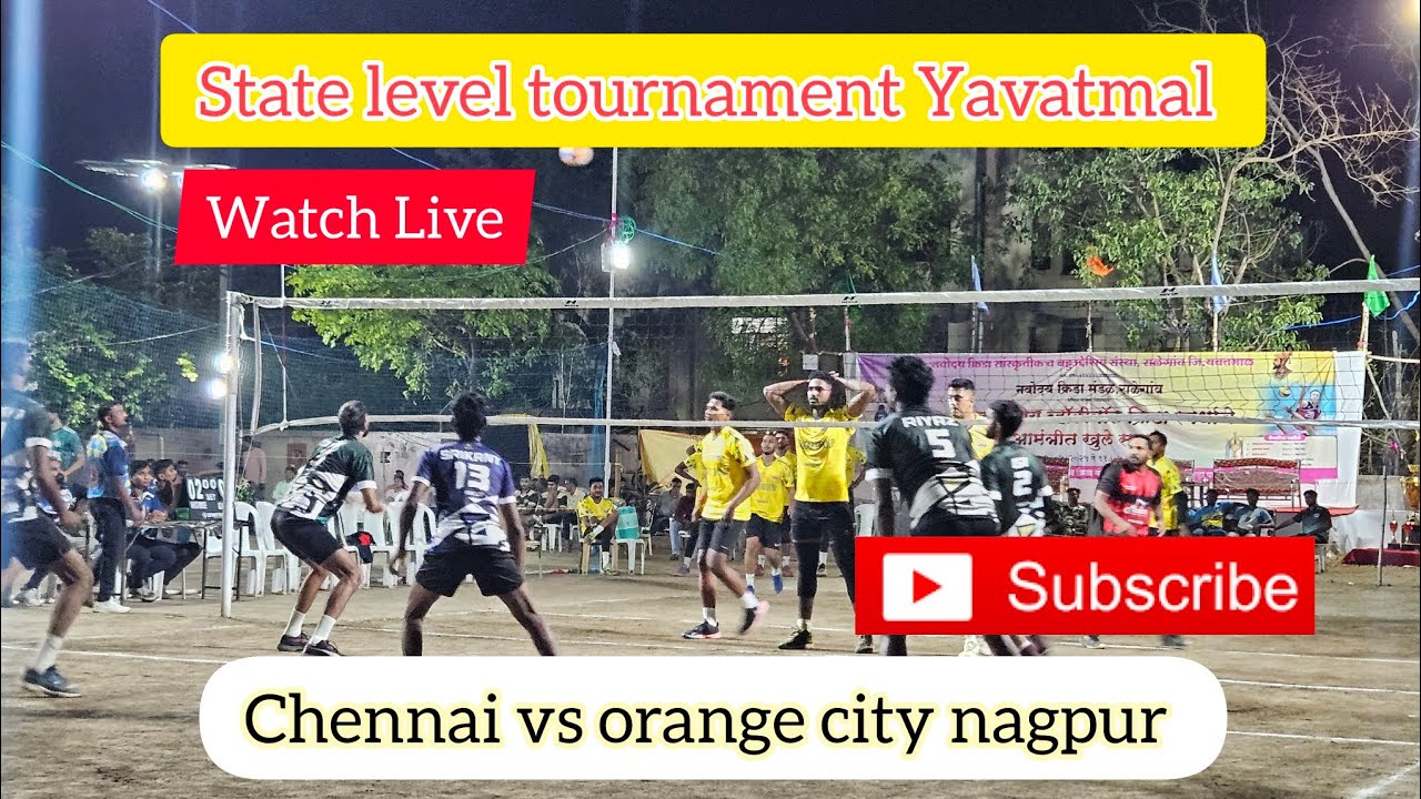 |Chennai vs nagpur orange city🔥| State level tournament Yavatmal |