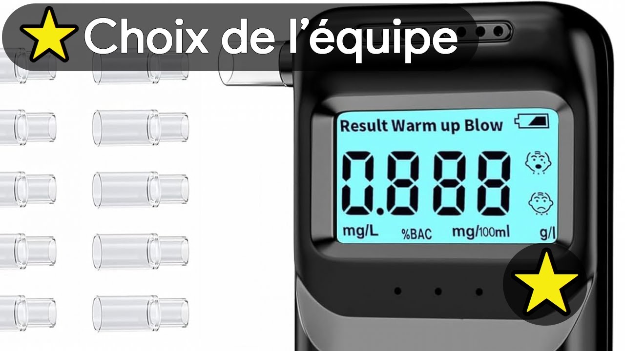 🏆 TOP 3 MEILLEUR ETHYLOTEST ELECTRONIQUE HOMOLOGUE NF 2025