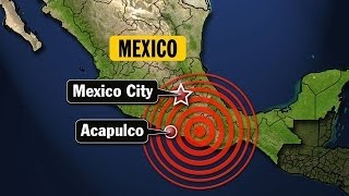 Earthquake : Powerful 6.8 Earthquake strikes near Acapulco Mexico felt 200 miles away (May 08, 2014)