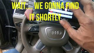 AUDI Q5 SHIFT LOCK SOLENOID AND GEARBOX MALFUNCTION, KEEP DRIVING [BRAIN FART]