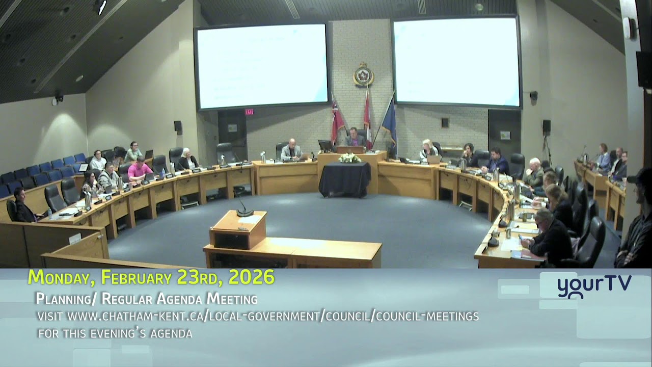 Chatham-Kent Council, February 23rd, 2026