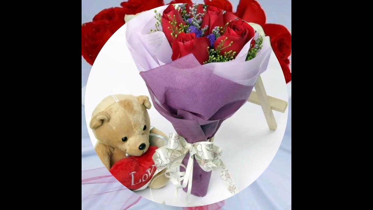 احلى باقة ورد اهديها لي متتبعين قناتي مع موسيقة للمنطاج بدون حقوق الطبع والنشر 💃💃