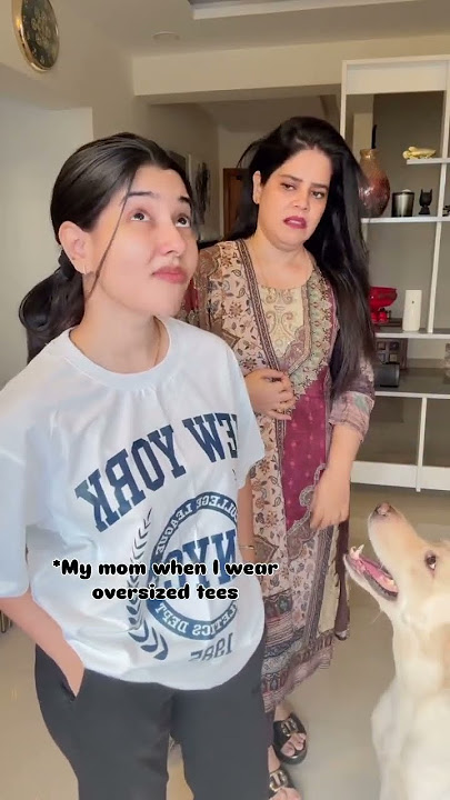 XHOY WI*My mom when I wear oversized teesJABl