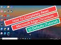 How To Completely Reset Microsoft Edge Chromium to Defaults
