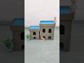 destroying a beautiful miniature clay house 😱#606