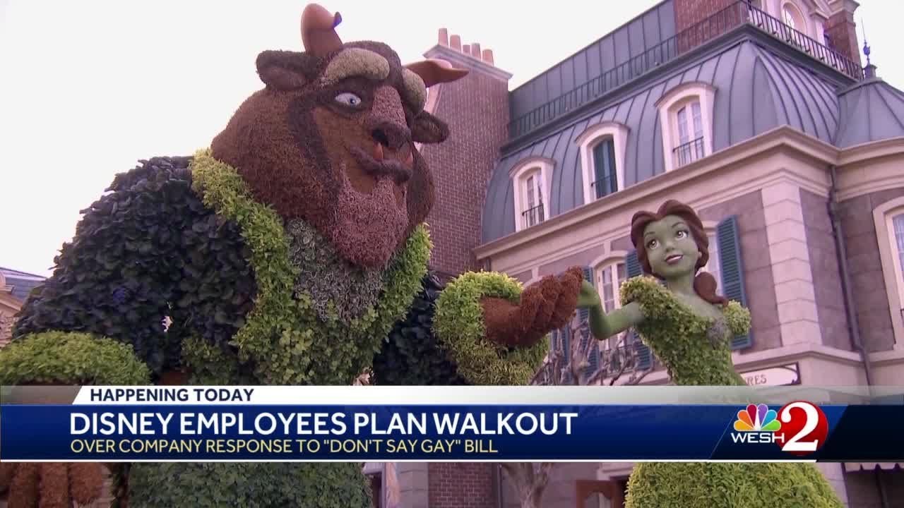 Disney employees across the U.S. plan to walk out on Tuesday