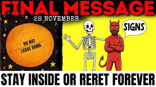 Download Lagu 🚨Chosen Ones: This Is Why You MUST Stay Home Alone Nov 28–30, Last Chance Manifest Shocking Miracles MP3