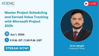 Master Project Scheduling and Earned Value Tracking with Microsoft Project 2024