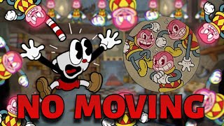 Can I beat The Pawns in Cuphead WITHOUT MOVING (No Running, No Dashing, No Rolling)