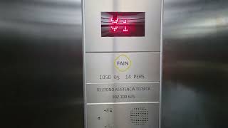 Lifts @ Malaga Airport, departures, Gate B25, Fain elevator
