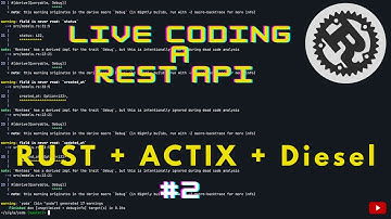 🦀  Live coding REST API with Rust & Actix & Diesel 🦀 - 02