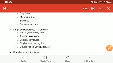 Circular waveguide and planner transmission line