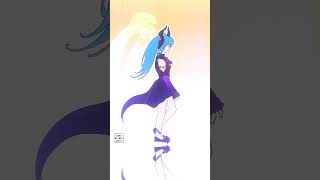 Miku Walk 💙 #hatsunemiku #miku #anime #animation #vocaloid