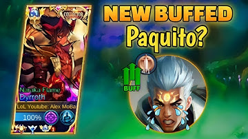 How to Counter New Buffed Paquito In Exp Lane using Dyrroth🔥 Dyrroth Best Build 2023 - MLBB