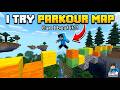 Minecraft I Try Parkour Map 😱🏃‍♂️