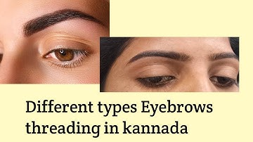 #how  to do Eyebrows threading at Home (kannada) Diy Eyebrows threading :at home tutorial