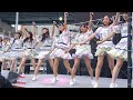 HKT48 ６期生　世界水泳選手権2023福岡大会　フクオカイチバ特設ステージ(マリンメッセ福岡B館横)