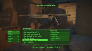 MOD: Long Barrel, HARDENED DOUBLE-BARREL SHOTGUN | Fallout 4 (PS5)