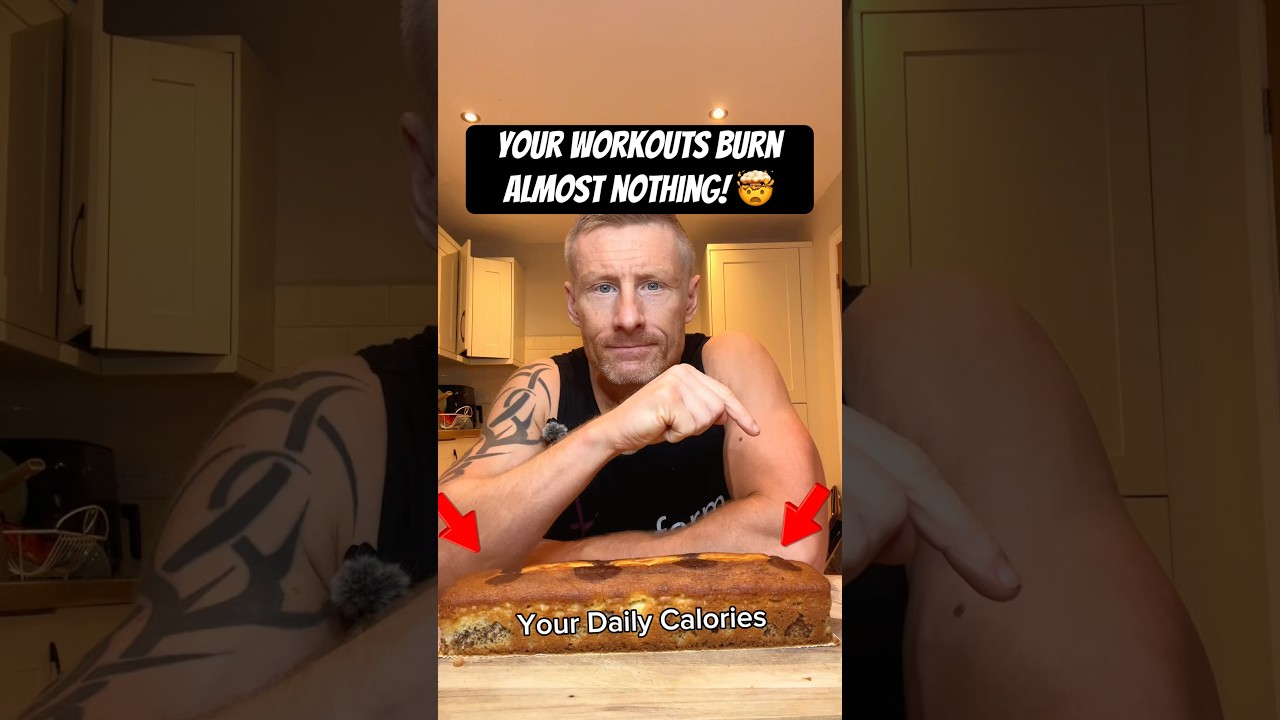 Why Your Workout Burns Almost NOTHING (The Cake Analogy) 🍰