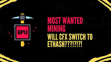 MW Crypto - Will Conflux switch to Ethash (Ethereum Mining Algorithm)?