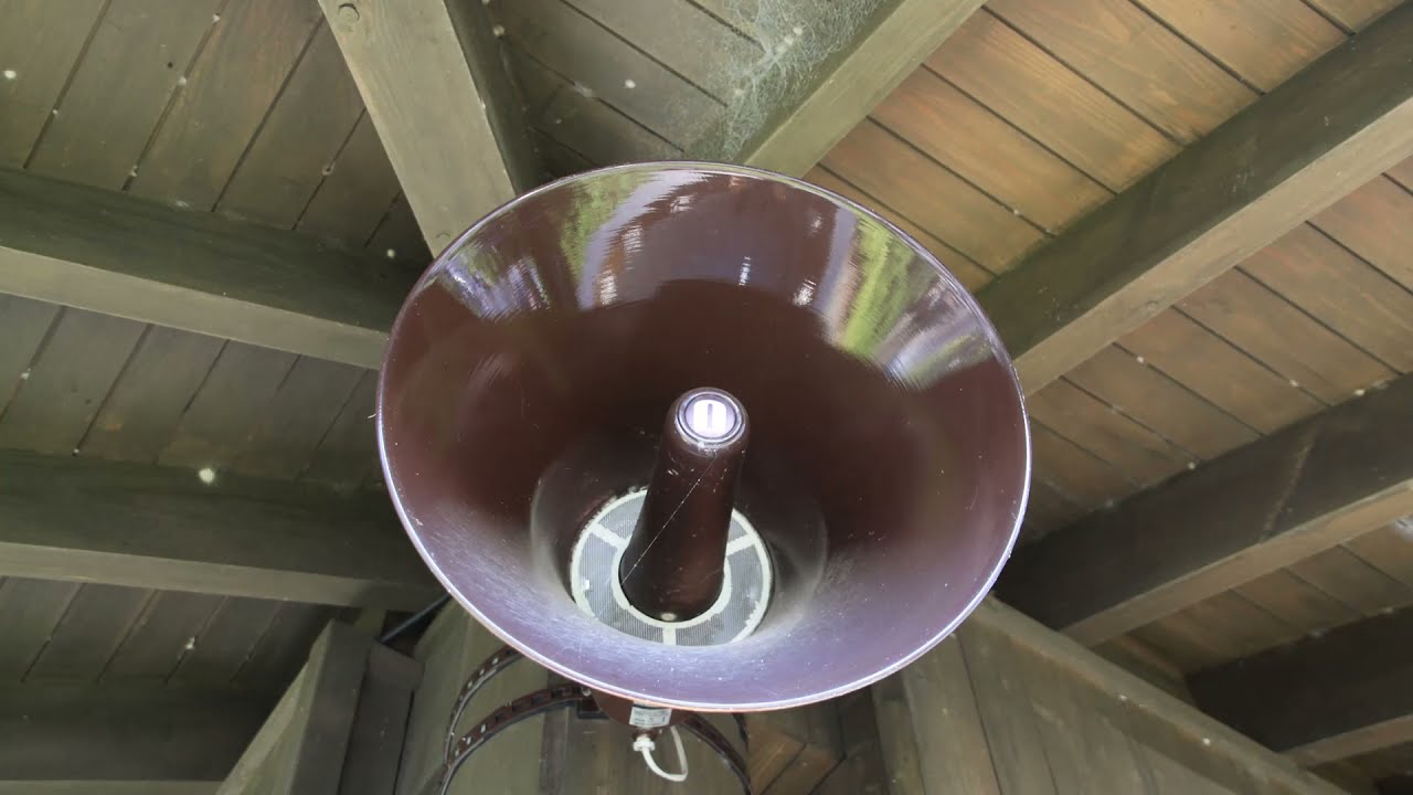 防災行政無線チャイム 静岡県島田市川根7時｢野ばら｣